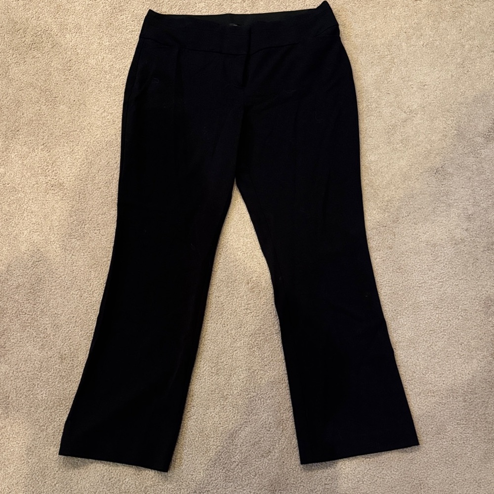 Maurices Elegant Black Boot Cut Pants